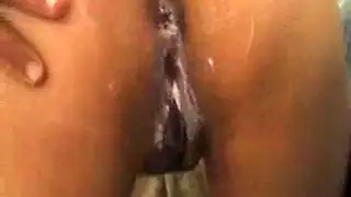 مارينا كابور منحنية للشرج الخشن الإباحي