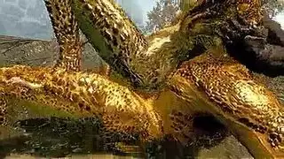 قضيب أسود وحشي يدمر مؤخرتها الضيقة