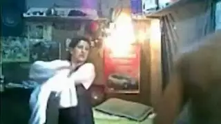 محجبة كبيرة تملأ فرجها شاب عربي مثير