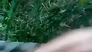 جنس قاس في الخارج: نيك شرجي بقضيب كبير على الكاميرا