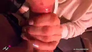 تمتص ديك مع العاطفة والدفء