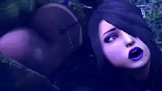 وحش يمارس الجنس مع فتاة أنيمي وقحة بلا رحمة