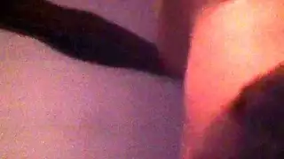 قطة حامل تتوق للجماع الأسود الماهر