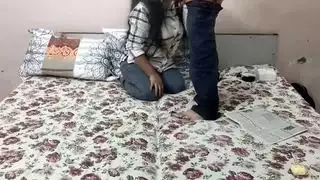 جنس عنيف لشاب هندي مع أنين عالٍ في المنزل