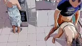 مشهد بورنو غير مصفى لكريستين كورتني في ميناء دبي الخام