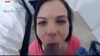خيال المعطف الأبيض: ضخ قاسي وملء بالمني
