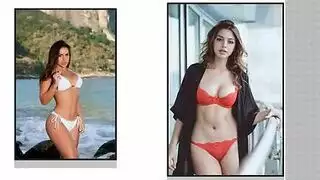 فتاة بريطانية وصديقاتها في ماراثون جنس فموي صريح