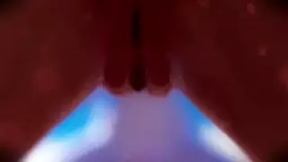 رسوم متحركة ثلاثية الأبعاد إكس إكس إكس: الأرملة تحصل على قذف داخلي متعدد
