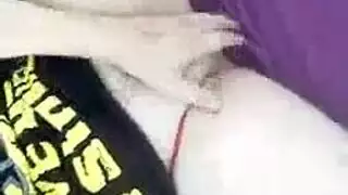 شقراء في جوارب حمراء نفخ وكيل