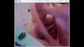 مهبل متسع يُملأ بقضيب ضخم
