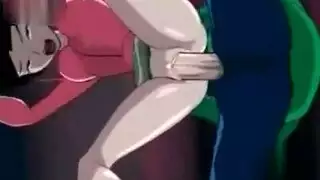 شرج هنتاي متطرف: دخول خلفي عميق وعنيف