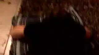 سأل الرجل الأسود جبهة مورو مثير للبقاء في الطابق السفلي وتمتص عصا اللحوم الصعبة.