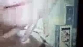 وقحة القذرة ابتلع بعض البيتزا في الحمار إلى الخلف