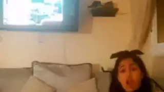 الاستمناء على فيديو الكاميرا